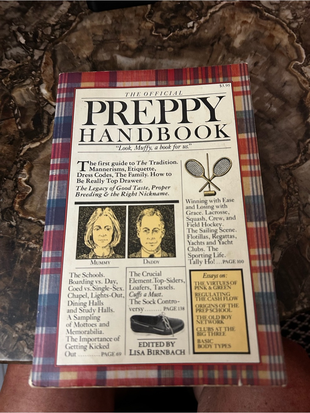 The Official Preppy Handbook by Lisa Birnbach Paperback 1980 1st Ed/1st Printing